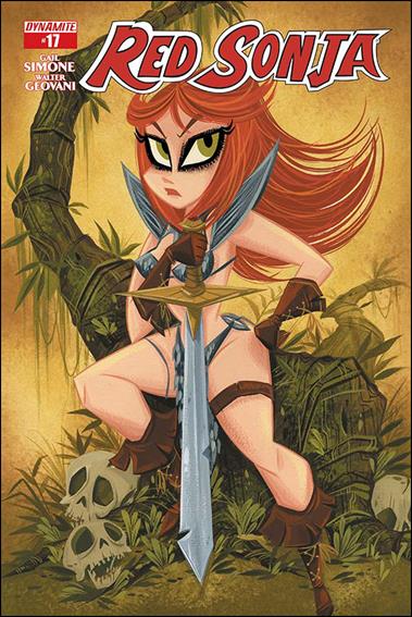 Red Sonja (2013) issue 17-C Stephanie Buscema Subscription Cover