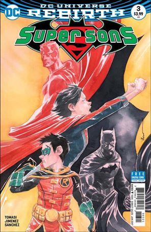 Super Sons issue 3-B Dustin Nguyen Cover