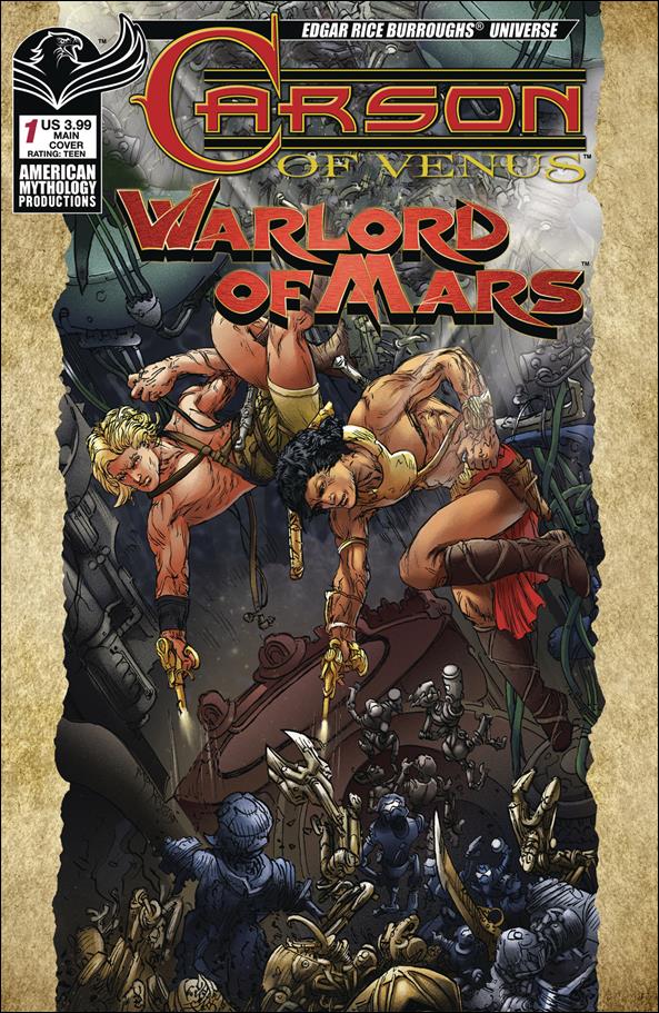 Carson of Venus / Warlord of Mars issue 1 Michael William Kaluta Cover
