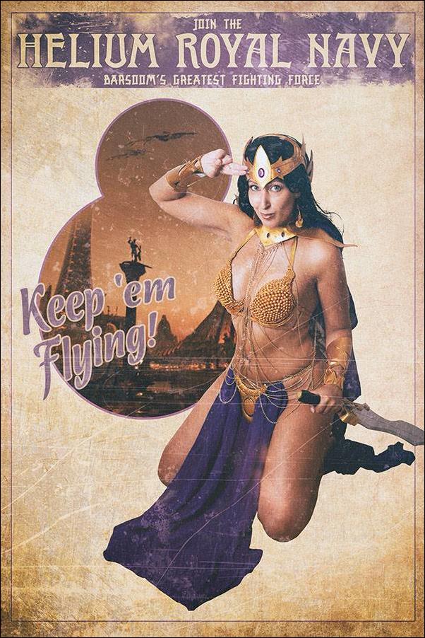 Dejah Thoris (2019) issue 8-O 1:30 Virgin Cosplay Photo Cover
