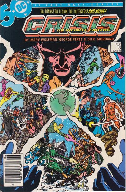 Crisis on Infinite Earths issue 3-B Newsstand Edition