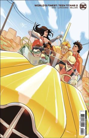 World's Finest: Teen Titans issue 2-F Megan Huang 1:50 Cardstock Cover