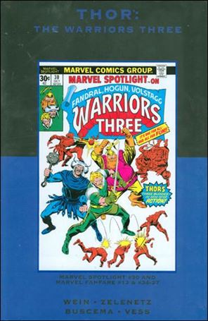 Thor: The Warriors Three issue nn-B Marvel Premiere Classic Dust Jacket Vol 49 1/725