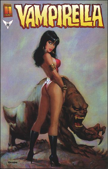 Vampirella (2001) issue 22-B Joe Chiodo Cover