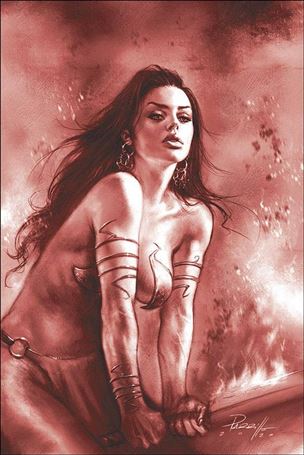 Dejah Thoris (2019) issue 8-L Lucio Parrillo 1:21 Red Tint Virgin Cover