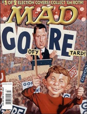MAD (1955) issue 395 Al Gore Cover