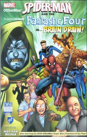 Teachers Count/OfficeMax Custom Comic Cover Image 1