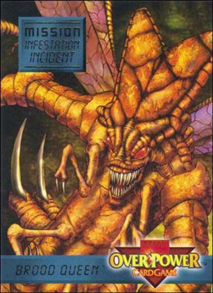 Marvel Overpower (Mission Subset) card InI 7 of 7 Brood Queen