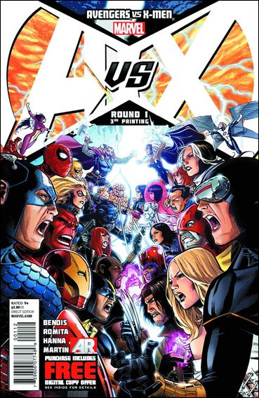 Avengers vs X-Men issue 1-M Jim Cheung "Orange" Cover (3rd Printing)