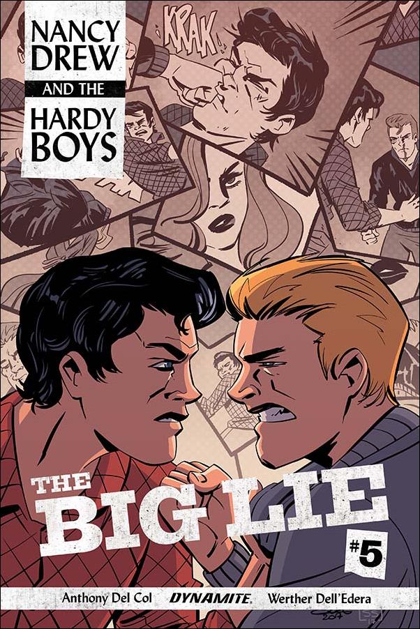 Nancy Drew and the Hardy Boys: The Big Lie issue 5-B Elsa Charretier Cover