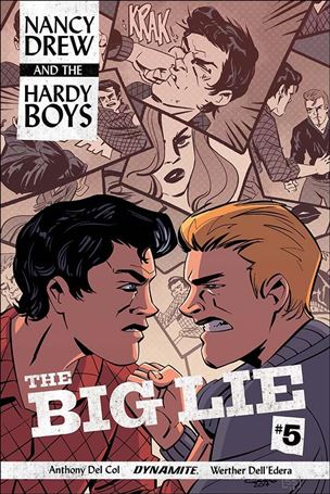 Nancy Drew and the Hardy Boys: The Big Lie issue 5-B Elsa Charretier Cover