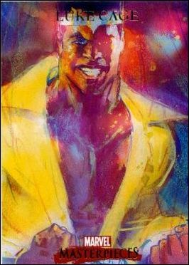 2007 Marvel Masterpieces (Base Set) card 52 Luke Cage