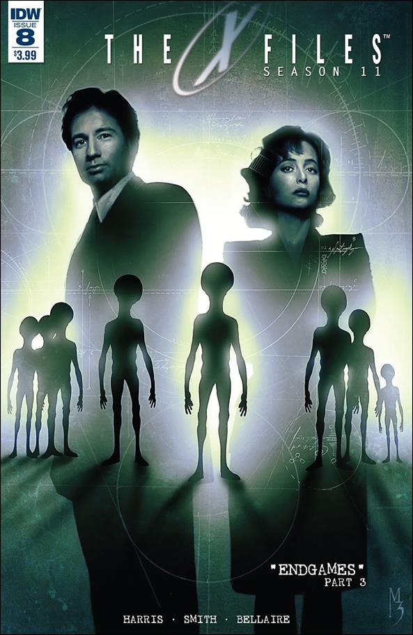 X-Files: Season 11 issue 8 menton3 Cover