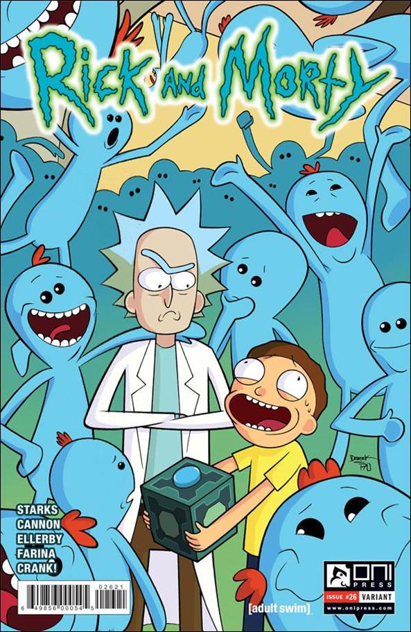 Rick and Morty (2015) issue 26-B Derek Fridolfs Cover