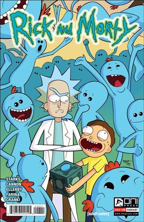 Rick and Morty (2015) issue 26-B Derek Fridolfs Cover