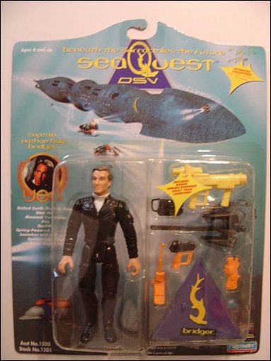 Seaquest DSV figure 1 Captain Nathan Hale Bridger