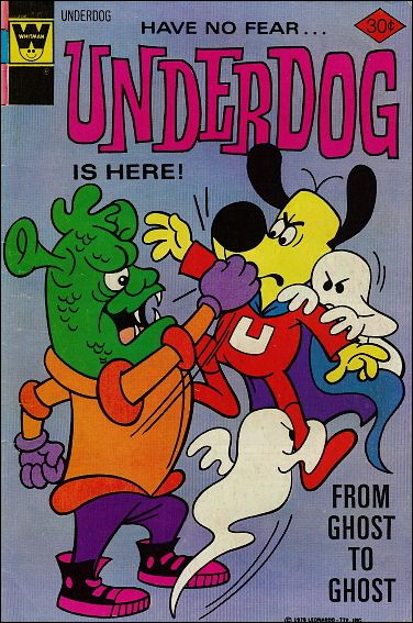 Underdog (1975) issue 9-B Whitman Cover