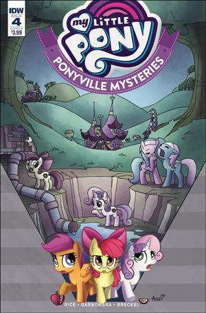 My Little Pony: Ponyville Mysteries issue 4 Agnes Garbowska Cover