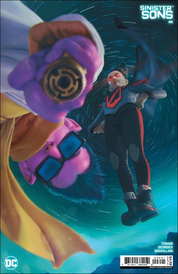 Sinister Sons issue 6-B Rahzzah Cardstock Cover