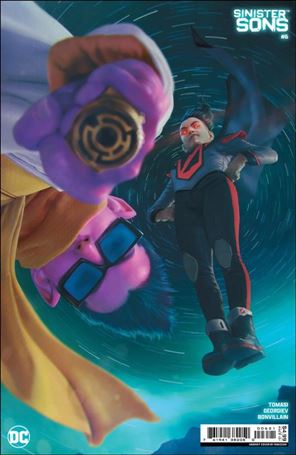 Sinister Sons issue 6-B Rahzzah Cardstock Cover