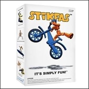 Stikfas figure 25 Delta Boy Extreme Bicycle