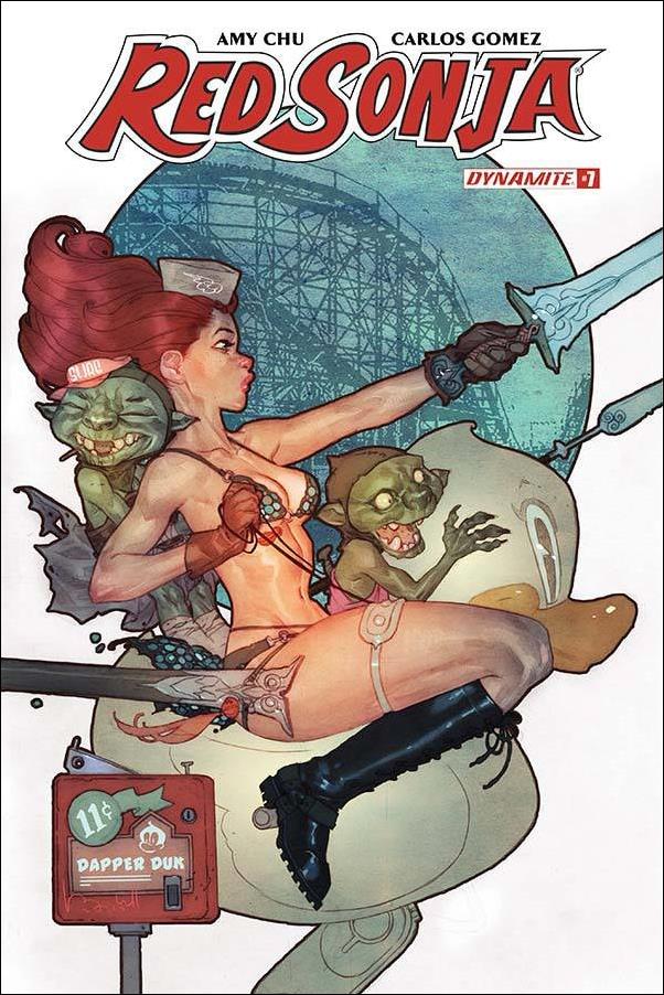 Red Sonja (2017) issue 7-B Ben Caldwell Cover