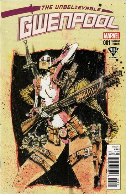 Unbelievable Gwenpool issue 1-I Jim Mahfood Fried Pie Cover