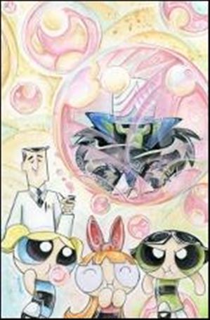 Powerpuff Girls (2013) issue 1-H Double Midnight Comics & Collectibles Cover