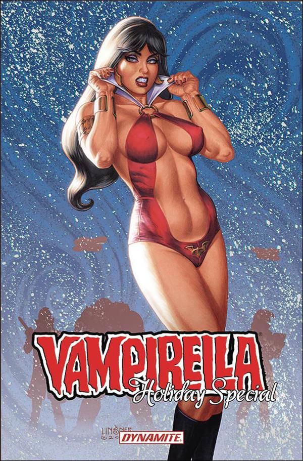 Vampirella Holiday Special issue 1 Joseph Michael Linsner Cover