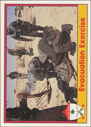 Operation Desert Shield (Base Set) card 14 Evacuation Exercise