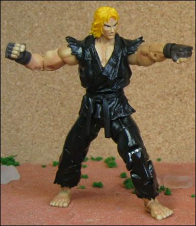 Capcom vs SNK 2 figure 5-B Ken (Black)