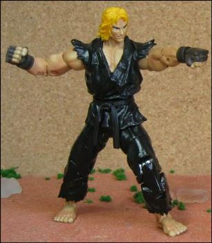 Capcom vs SNK 2 figure 5-B Ken (Black)