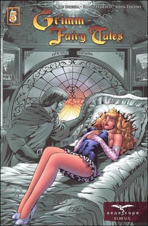 Grimm Fairy Tales (2005) issue 5-E Al Rio Gray Background Cover (2nd Printing)
