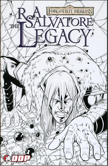 Forgotten Realms: The Legacy issue 1-C Tim Seeley DDP.com Sketch Cover