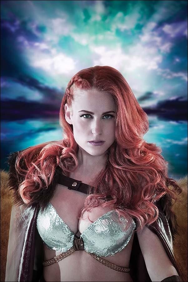 Red Sonja: Birth of the She-Devil issue 2-F 1:30 Virgin Cosplay Photo Cover