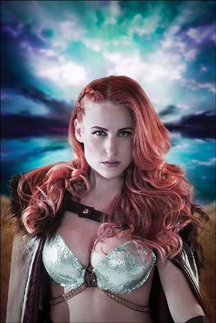 Red Sonja: Birth of the She-Devil issue 2-F 1:30 Virgin Cosplay Photo Cover