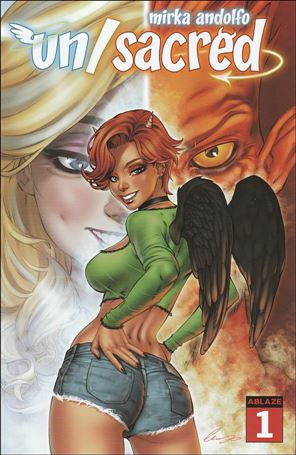 Un/Sacred (2020) issue 1-D Elias Chatzoudis Cover