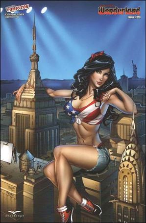 Grimm Fairy Tales Presents Wonderland issue 28-D Michael Dooney New York Comic ComicCon Cover 1/500