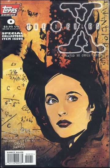 X-Files (1995) issue 0-B Scully Cover
