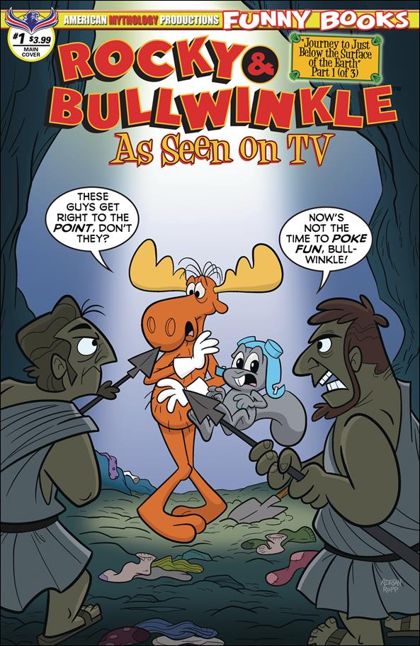 Rocky & Bullwinkle: As Seen on TV issue 1 Adrian Ropp Cover