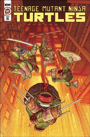 Teenage Mutant Ninja Turtles (2011) issue 117-C Sam Lofti 1:10 Cover
