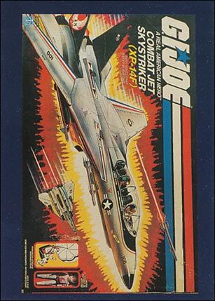 G.I. Joe 30th Salute (Base Set) card 18 1983 Combat Jet Skystriker XP-14F