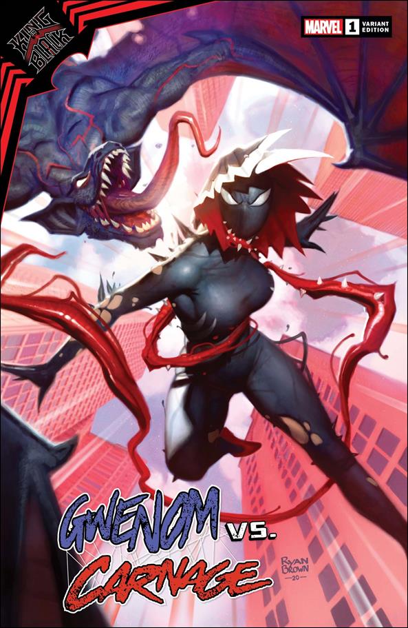 King in Black: Gwenom vs Carnage issue 1-B Ryan Brown Cover