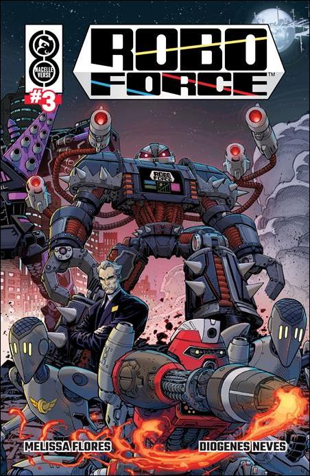 Roboforce (2024) issue 3 Dustin Weaver Connecting Cover