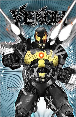 Venom (2018) issue 25-UP Greg Horn Iron Lion Cover 1/3000