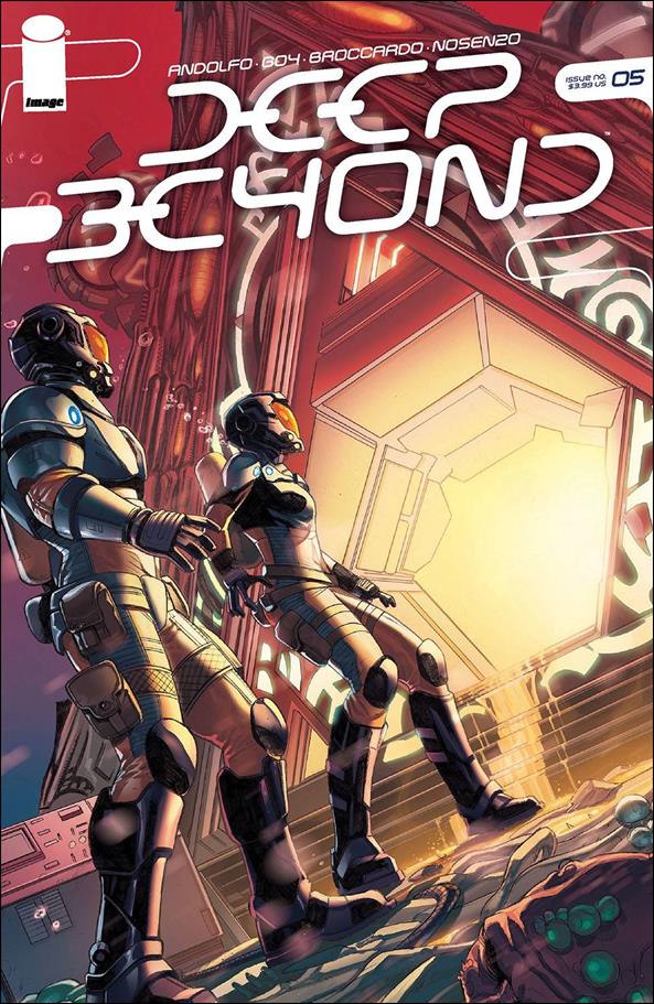 Deep Beyond issue 5 Andrea Broccardo Cover