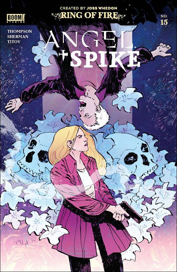 Angel + Spike issue 15 Christopher Mitten Cover