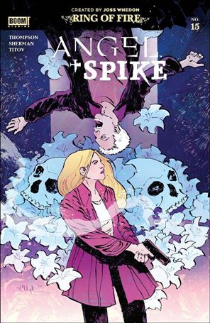 Angel + Spike issue 15 Christopher Mitten Cover