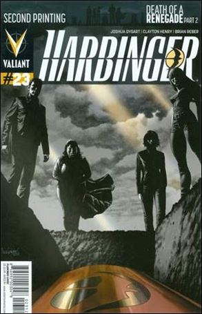 Harbinger (2012) issue 23-D Mico Suayan Cover (2nd Printing)