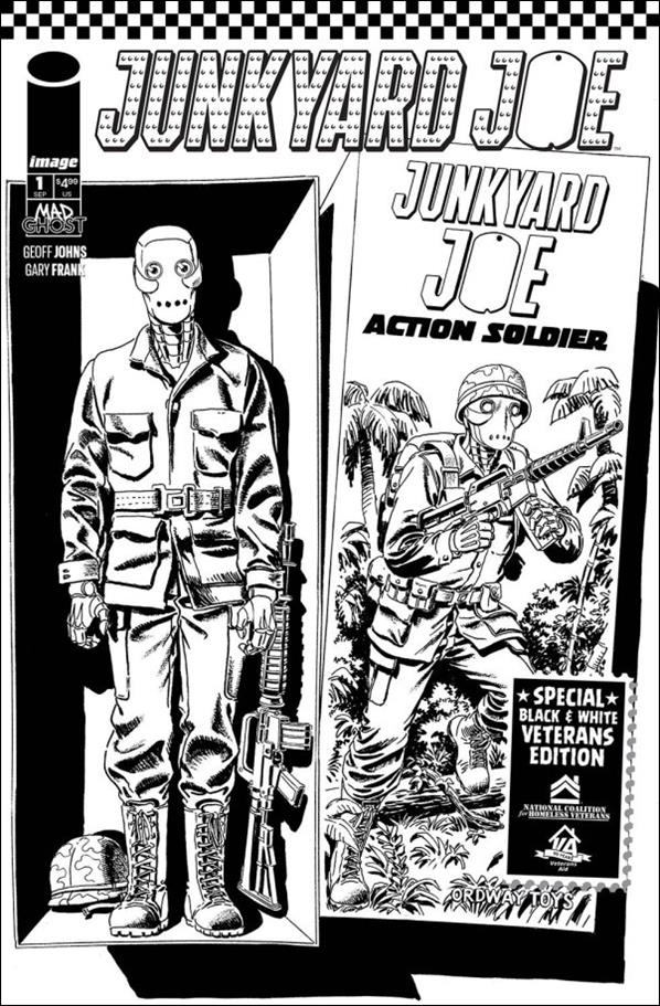 Junkyard Joe issue 1-I Veterans Edition B&W Cover D